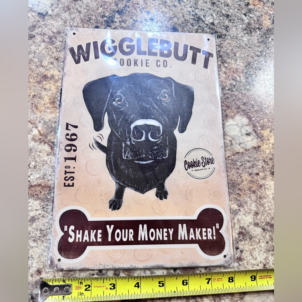 Black and Brown Dog Wall Art - Picture 2 of 3